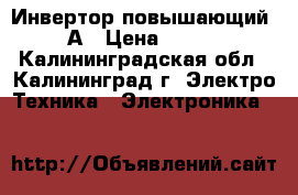 Инвертор повышающий 2А › Цена ­ 120 - Калининградская обл., Калининград г. Электро-Техника » Электроника   